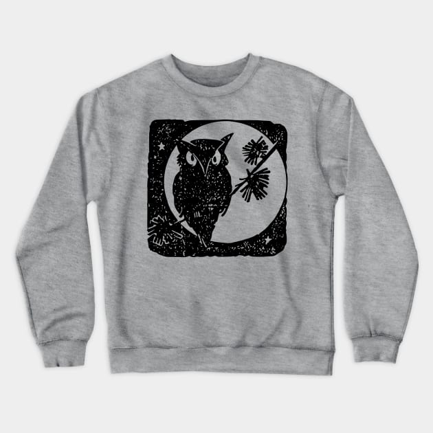 Halloween Big Owl Crewneck Sweatshirt by holidaystore